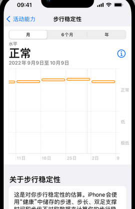 云岩iPhone手机维修如何在iPhone开启'步行稳定性通知'