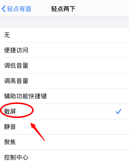 云岩苹果手机维修分享iPhone12如何启用双击截屏 